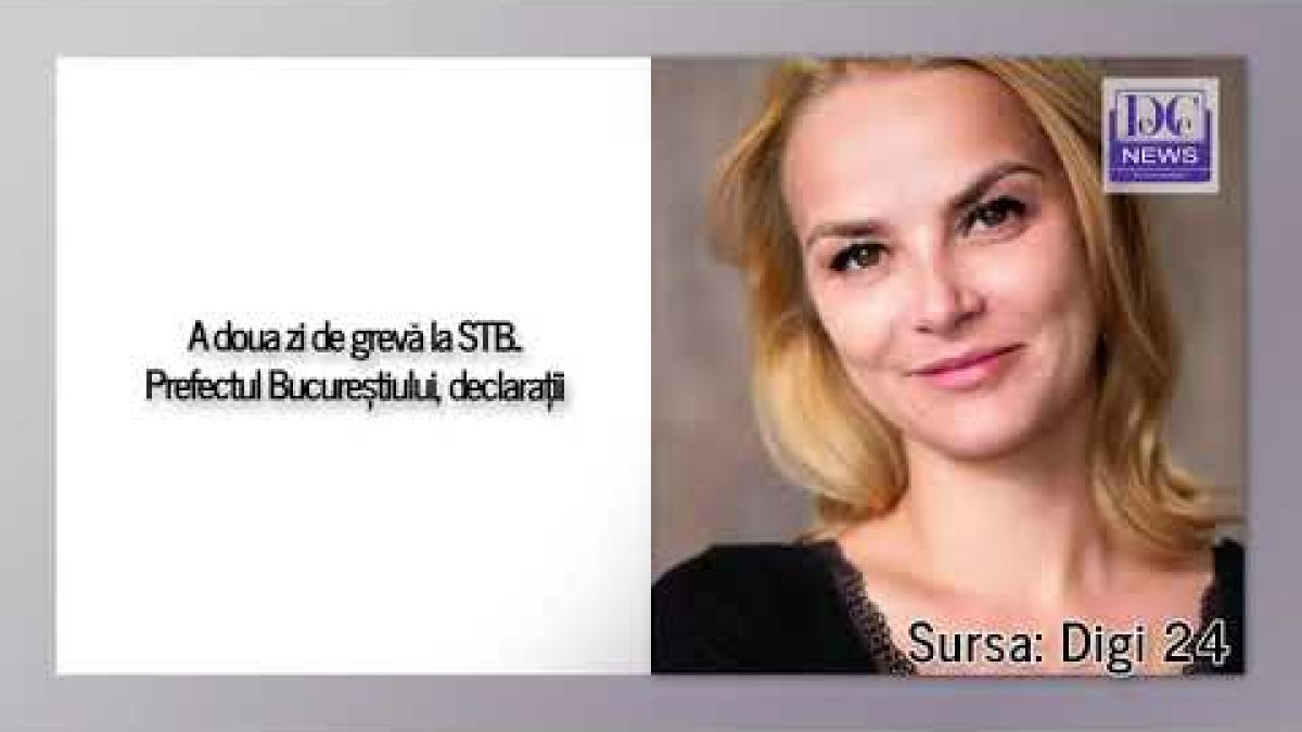 A doua zi de grevă STB. Prefectul Alexandra Văcaru explică situația