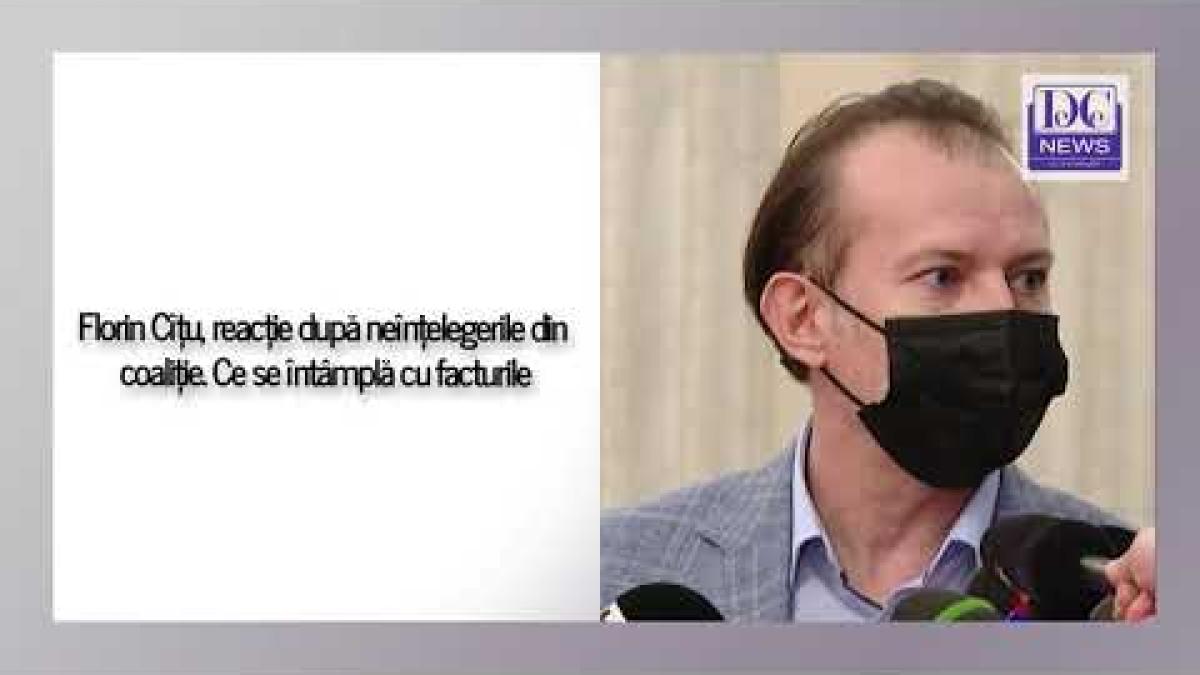 Florin Cîțu, reacție după neînțelegerile din coaliție. Ce se întâmplă cu facturile