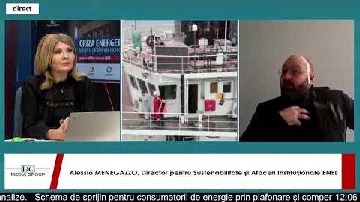 Pandemie vs. energie, două mari crize. Alessio Menegazzo, declarații la DC NEWS TV
