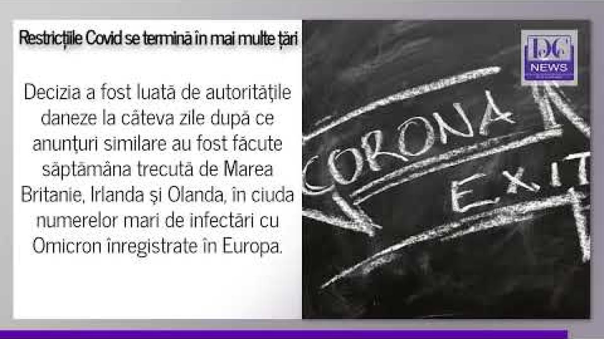Danemarca și alte țări europene pun capăt pandemiei din februarie