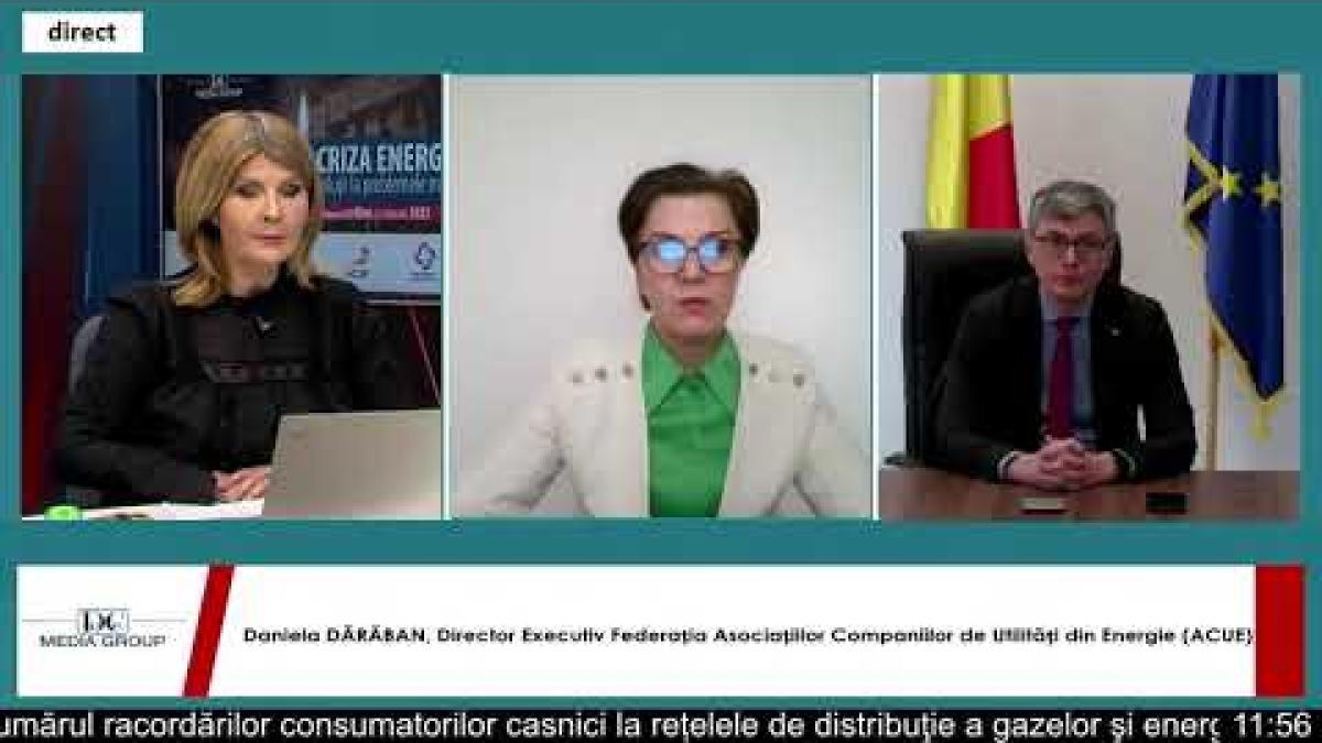 Dărăban, ACUE: Schema de plafonare, finanțată de furnizori până acum. Ministerul Energiei, reacție
