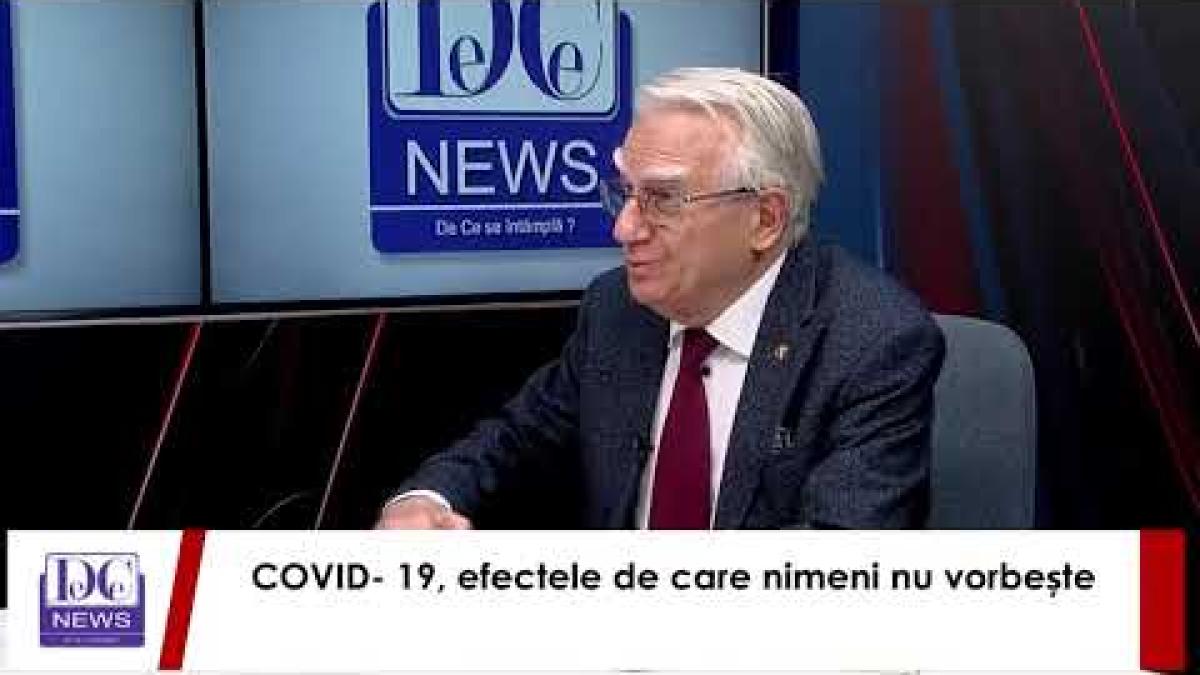 Afecțiuni pe termen lung de la SARS-CoV-2. Academician Victor Voicu: Ai un fel de ceață pe creier