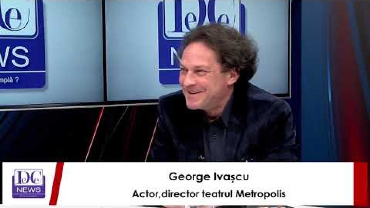 Directorul Teatrului Metropolis, George Ivașcu, interviu la 15 ani de la înființarea instituției