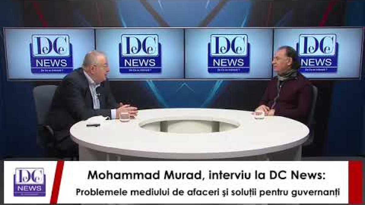 Fondurile de la Guvern, înghițite de companiile cu capital străin, spune Murad. Chirieac, reacție