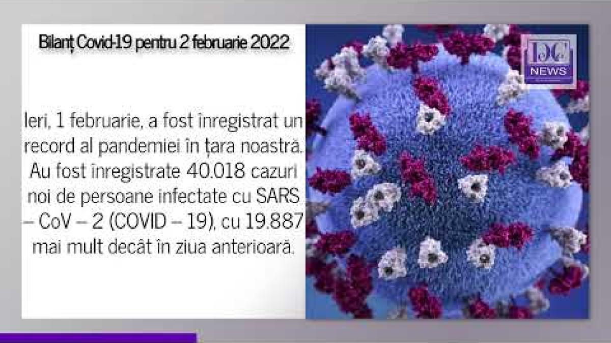 bilant covid 19 pentru 2 februarie 2022