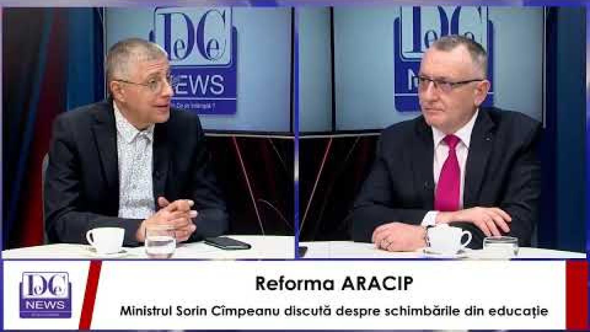 ARACIP. Cîmpeanu demontează un FAKE NEWS despre schimbările în educaţie