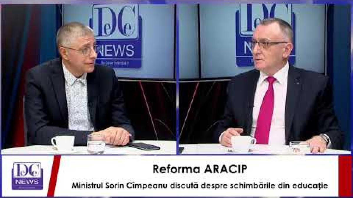ARACIP. Cîmpeanu demontează un FAKE NEWS despre schimbările în educaţie: Suntem ca în Caragiale