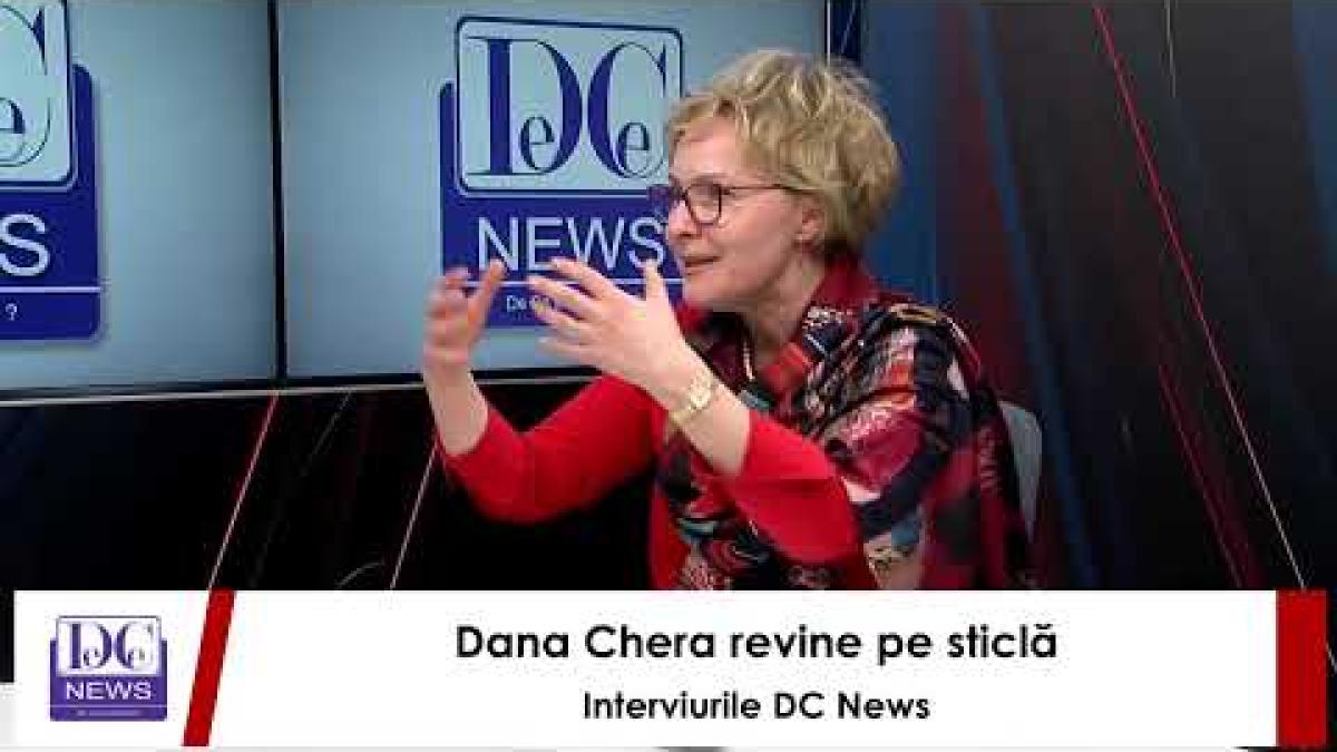 Dana Chera se întoarce pe sticlă, interviu cu Val Vâlcu la DCNews.