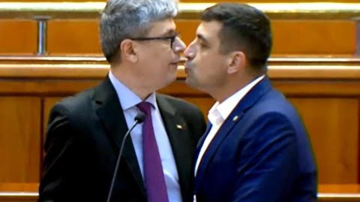 Scene de necrezut în Parlament. Conflict între Popescu și Simion