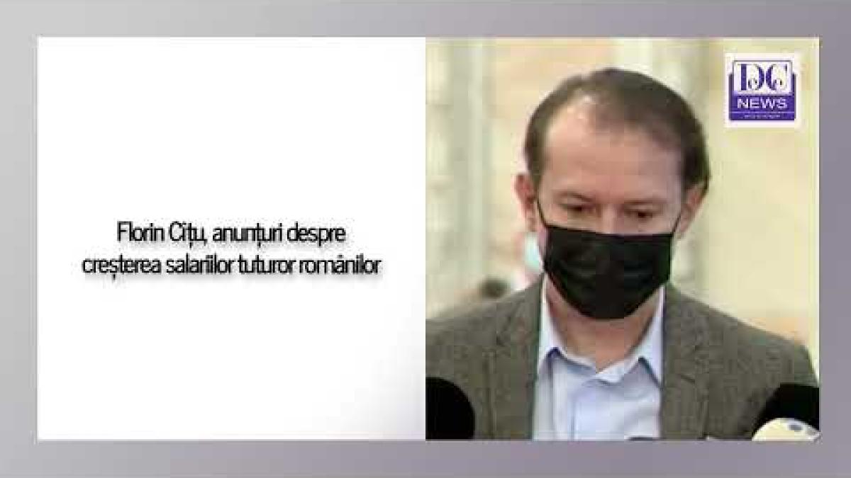Florin Cîțu, anunțuri despre creșterea salariilor tuturor românilor