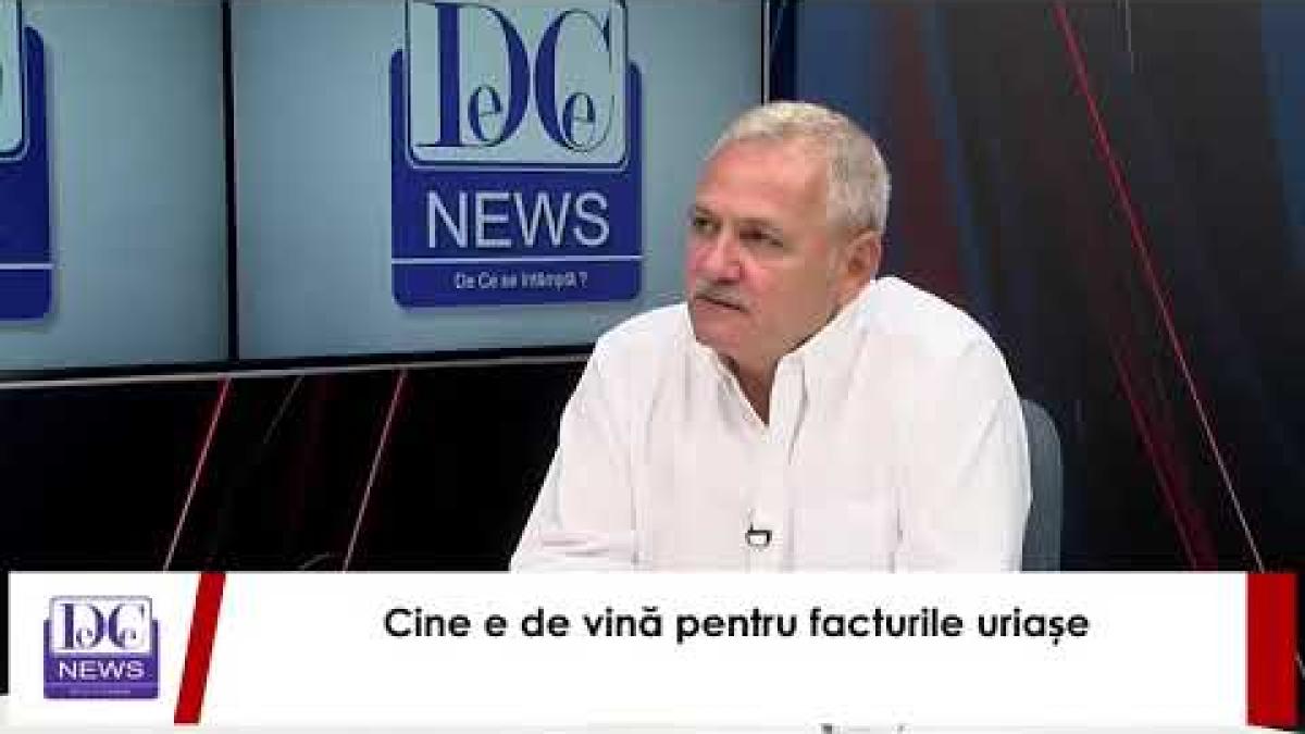 Dumitrescu: Până la ruși, ne mănâncă facturile! Dragnea, scenariu: Este intenție...
