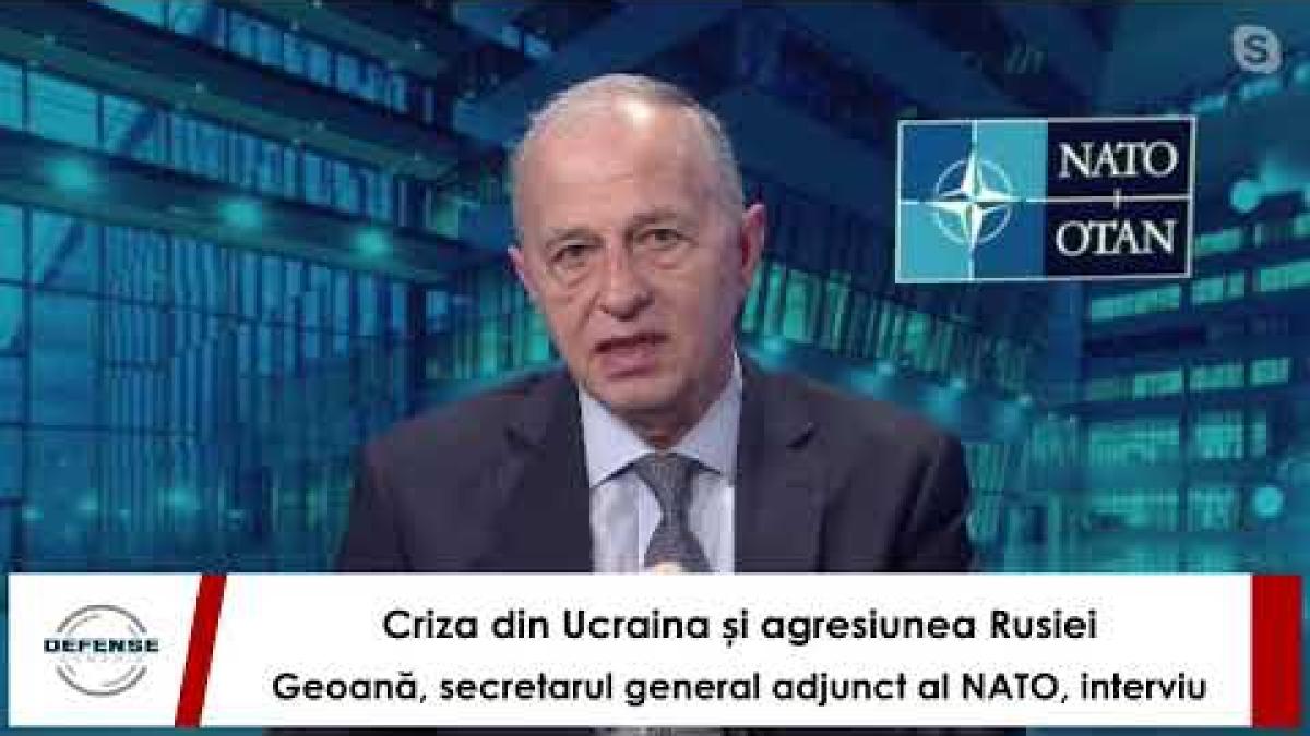 Criza din Ucraina și agresiunea Rusiei | Geoană, secretarul general adjunct al NATO, interviu
