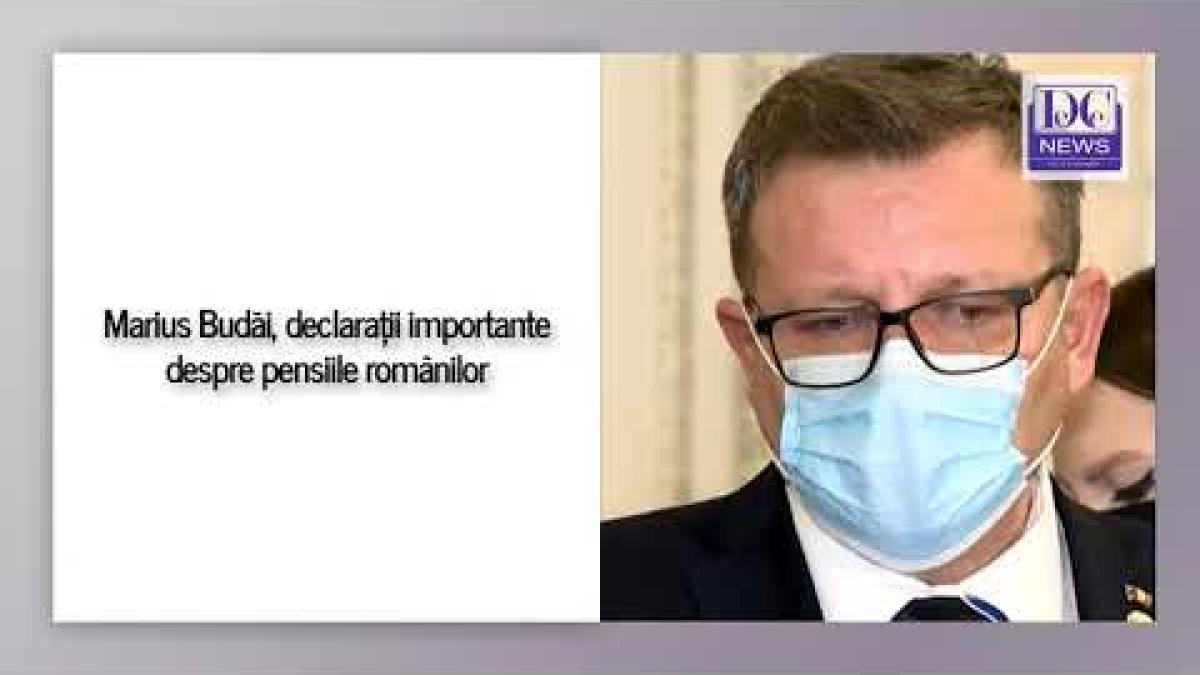 Ministrul Budăi, declarații importante despre situația pensiilor românilor