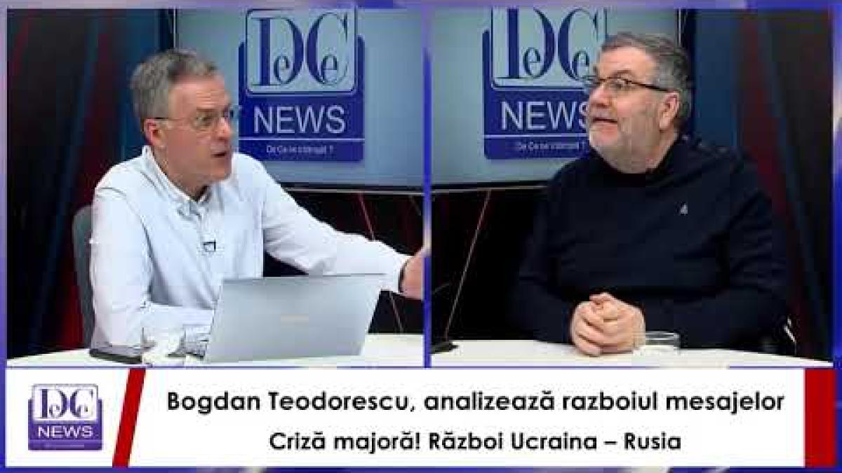 De ce a atacat Putin. Teodorescu: Când aceste imagini apar, e greu să iei partea Rusiei