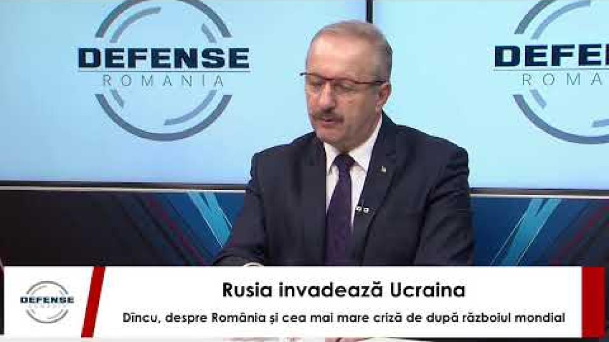 Rusia invadează Ucraina. Dîncu, despre România și cea mai mare criză de după războiul mondial