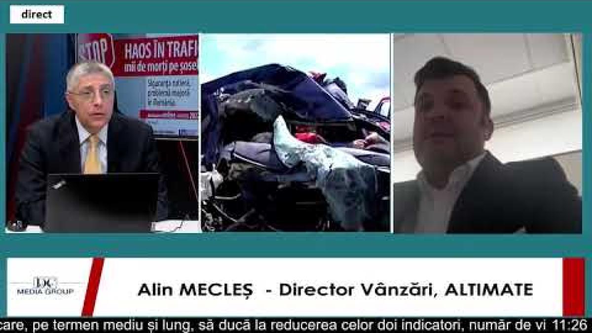 Alin Mecleș (ALTIMATE), despre sistemul RADAR. Depistează automat șoferii care trec pe roșu