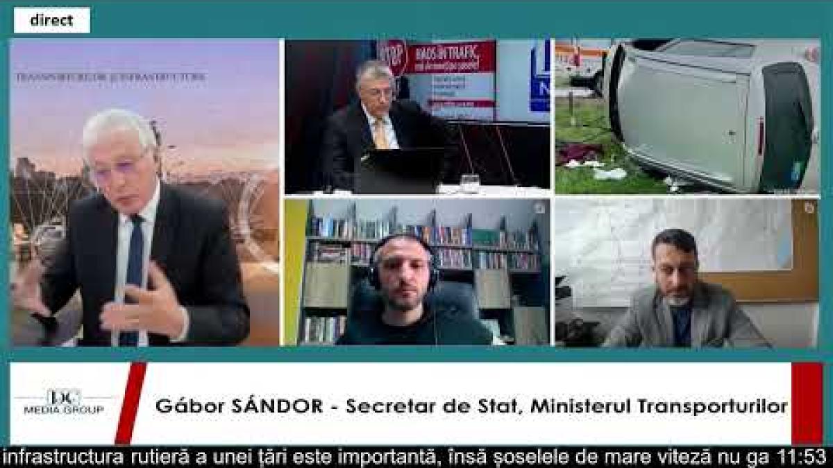 Gabor Sandor (Ministerul Transporturilor) vorbește despre haosul în trafic. Cum va fi rezolvat
