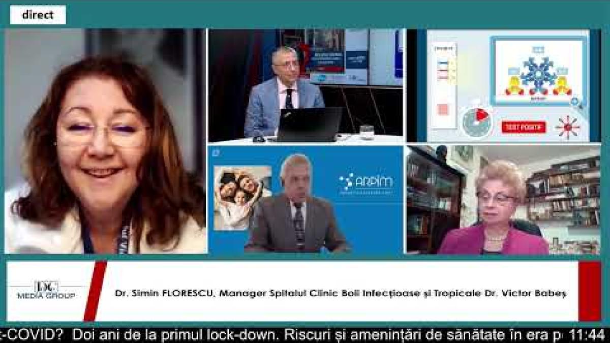 Dr. Florescu: Pandemia doar a încetinit. Să sperăm că nu ne vom confrunta cu o pandemie de altceva!