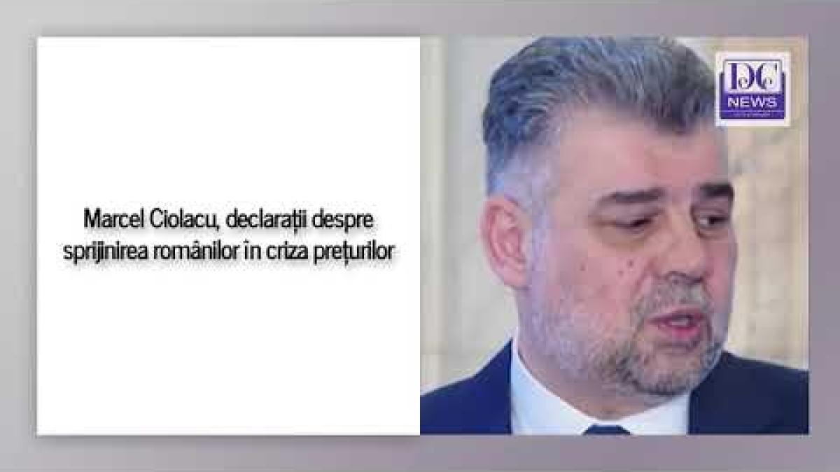 Marcel Ciolacu, declarații despre sprijinirea românilor în criza prețurilor