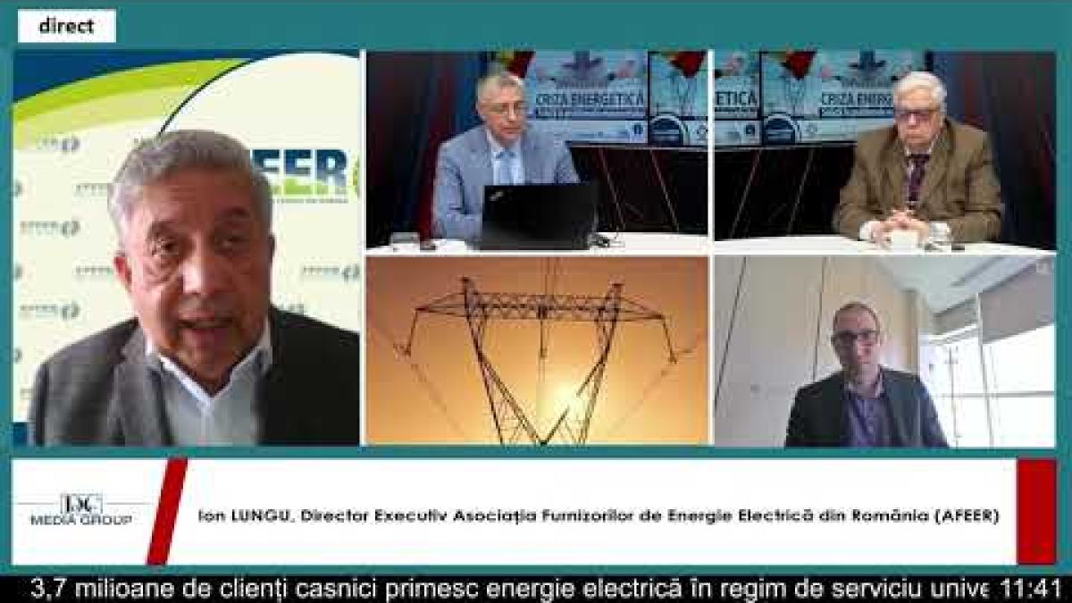 Ion Lungu (AFEE) explică cum a abordat Vestul schema de ajutor pentru consumatori în criza energiei