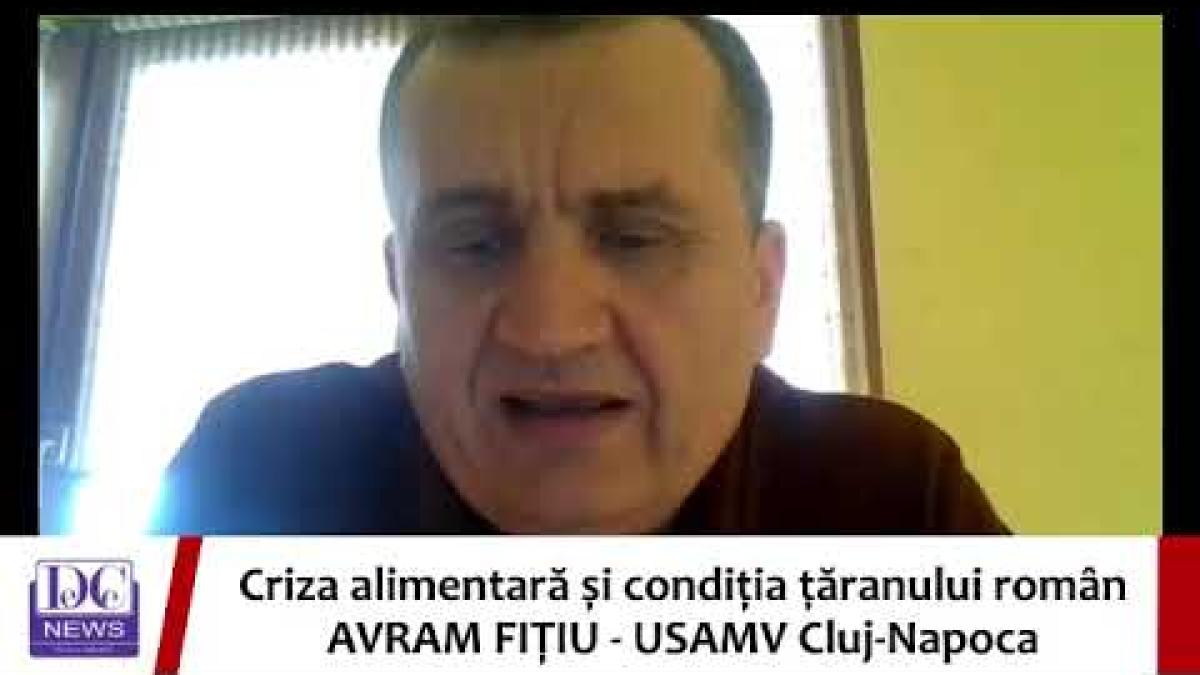 Criza alimentara și condiția țăranului român. Avram Fițiu, invitat la DC News