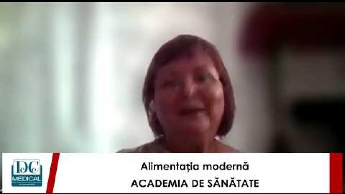 Prof Dr Ing Nastasia Belc. Calitatea alimentelor și alimentația modernă, la Academia de Sănătate