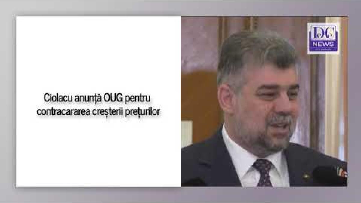 Ciolacu anunță OUG pentru contracararea creșterii prețurilor la materialele de construcții