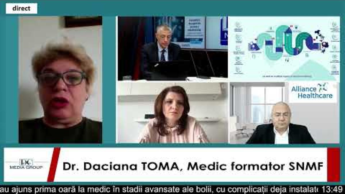 Dr. Daciana Toma, SNMF: Când începem prevenția? Cu toții ar trebui să ne implicăm