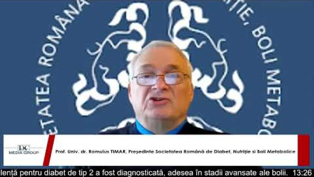 Prof. Univ. Dr. Romulus Timar, intervenție în conferința DC Media Group despre prevenția bolilor