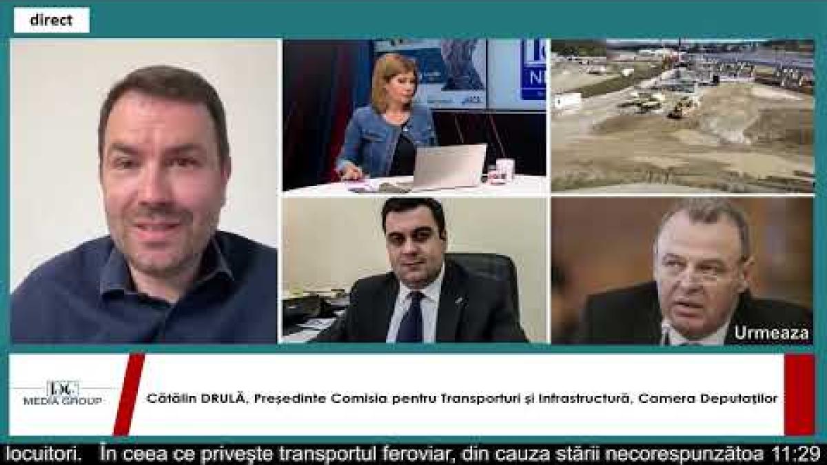 Pact național pe transporturi. Drulă: Trebuie fără politicieni, profesioniștii să-și facă treaba