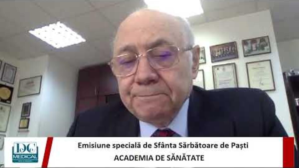 Emisiune specială de Paști, cu prof. Miron Bogdan, la ACADEMIA DE SĂNĂTATE