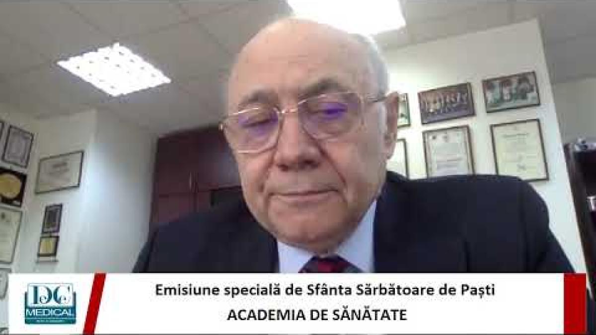 Emisiune specială de Paști, cu prof. Miron Bogdan, la ACADEMIA DE SĂNĂTATE