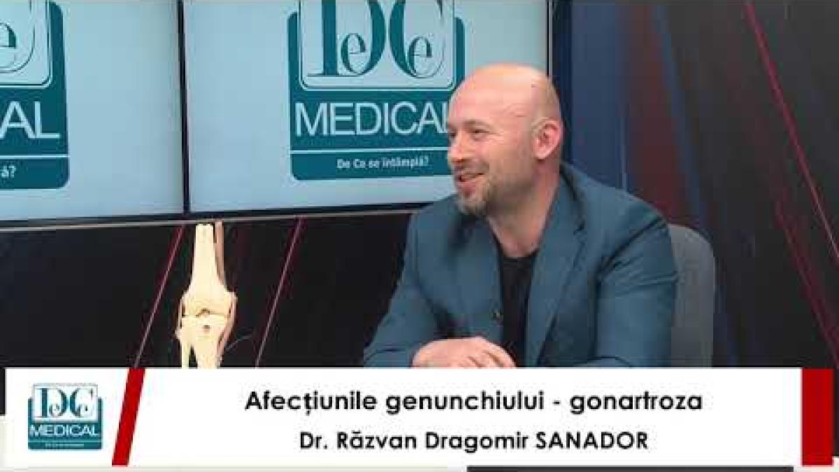 Totul despre afecțiunile genunchilor, gonartroză, ruptura de menisc - dr. Răzvan Dragomir (SANADOR)