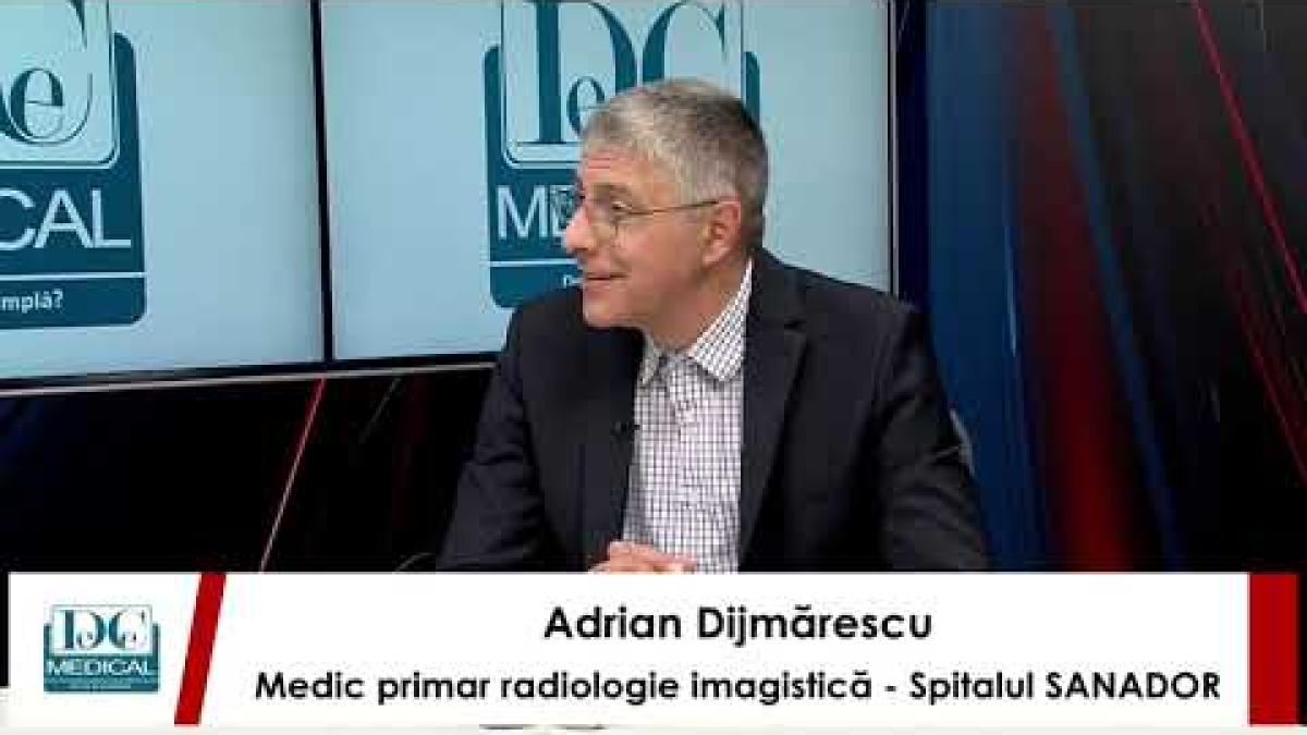 Totul despre RMN, CT, tomografie, ecografie și substanța de contrast, cu Adrian Dijmărescu (SANADOR)