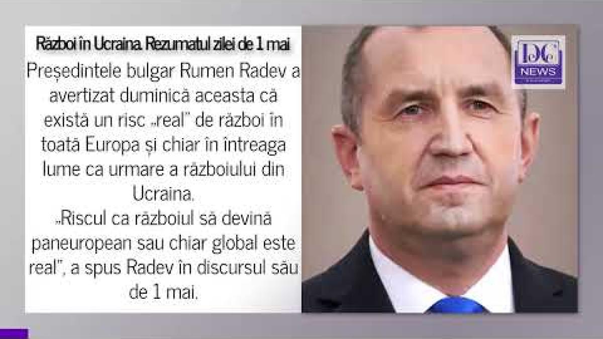 VIDEO: Război în Ucraina. Rezumatul zilei de duminică, 1 mai 2022