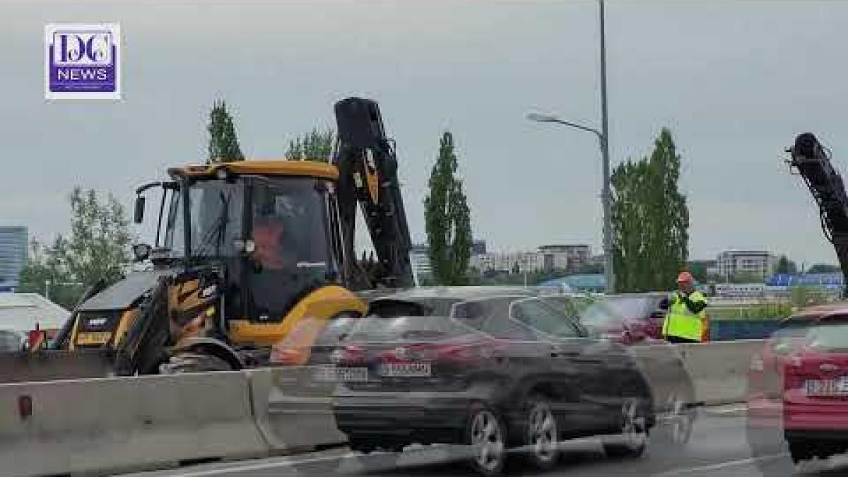 Inspecție neanunțată pe șantierul de pe DN1 ce paralizează traficul din Capitală pentru 3 săptămâni
