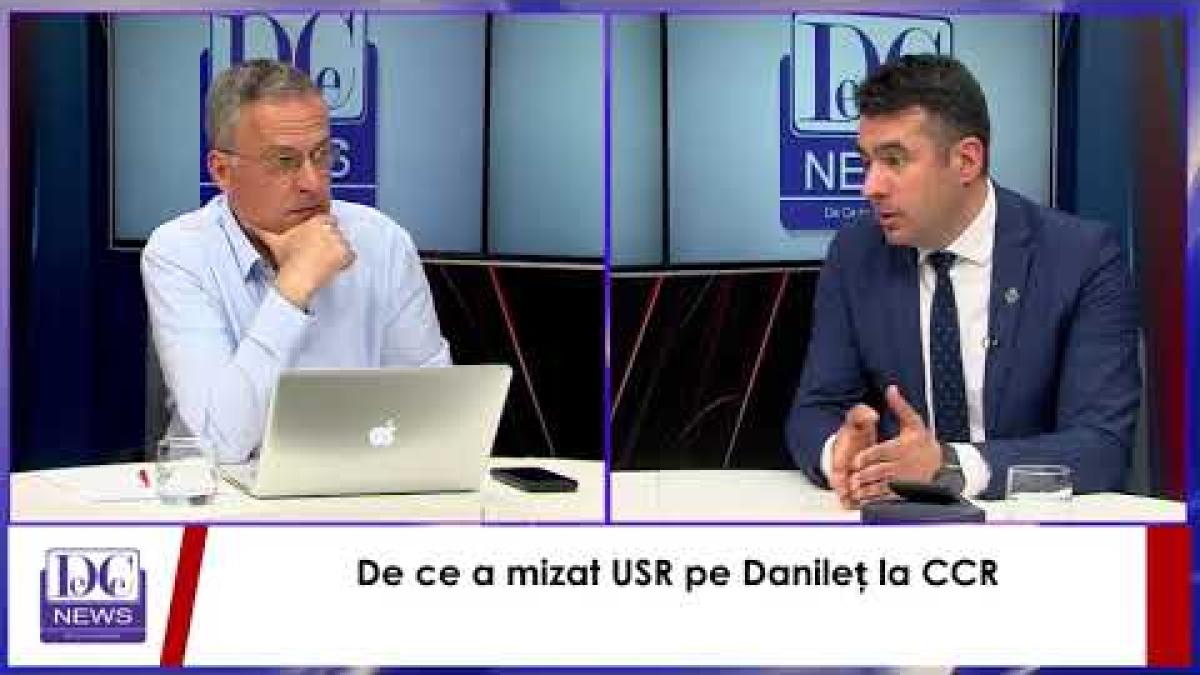 Răzvan Dumitrescu, „replici” cu Ștefan Pălărie (USR) despre Cristi Danileț