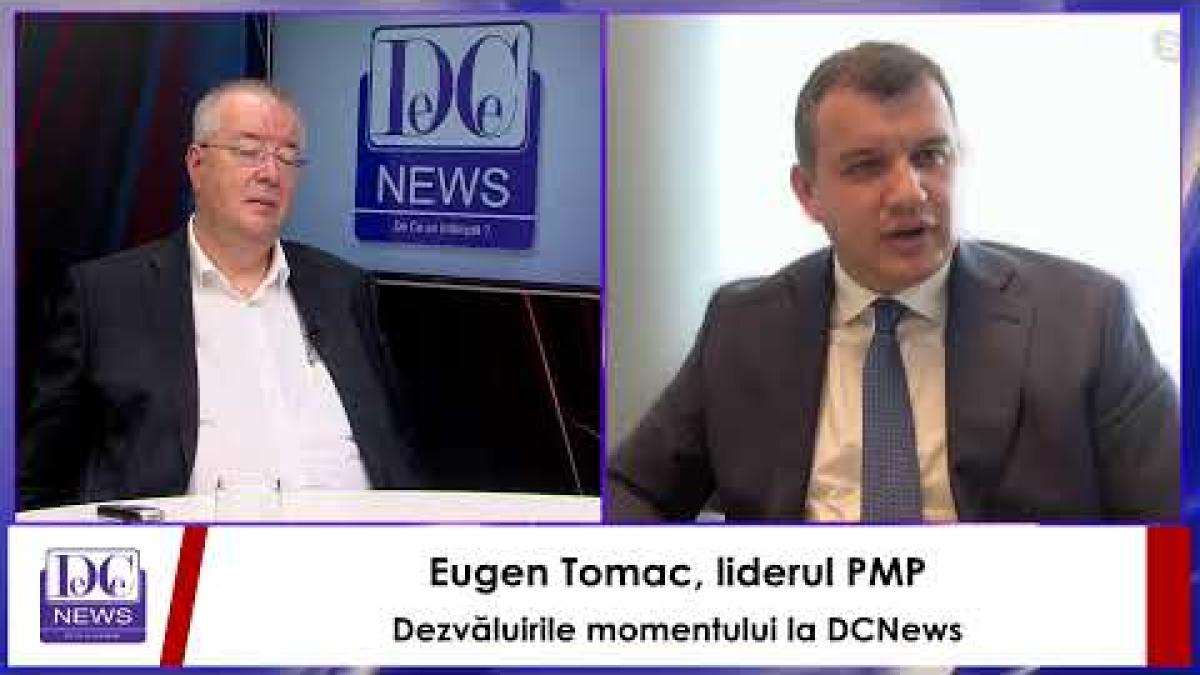 Eugen Tomac, liderul PMP, dezvăluirile momentului la DCNews