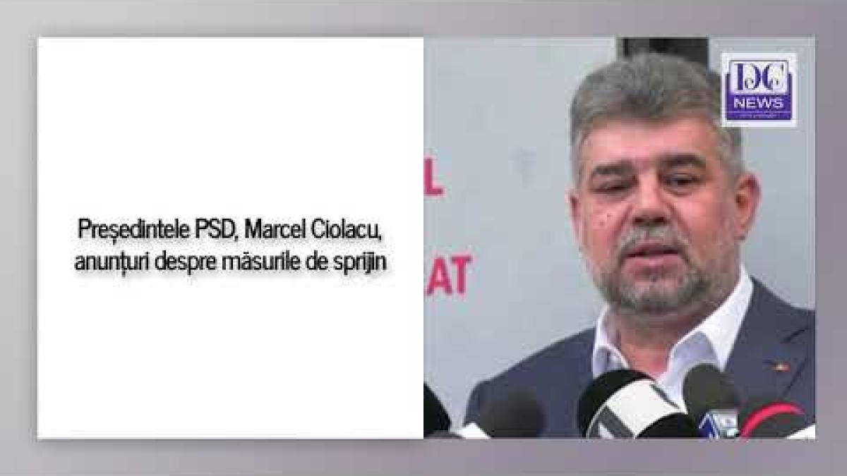 Măsuri de sprijin pentru români. Marcel Ciolacu, anunțurile momentului