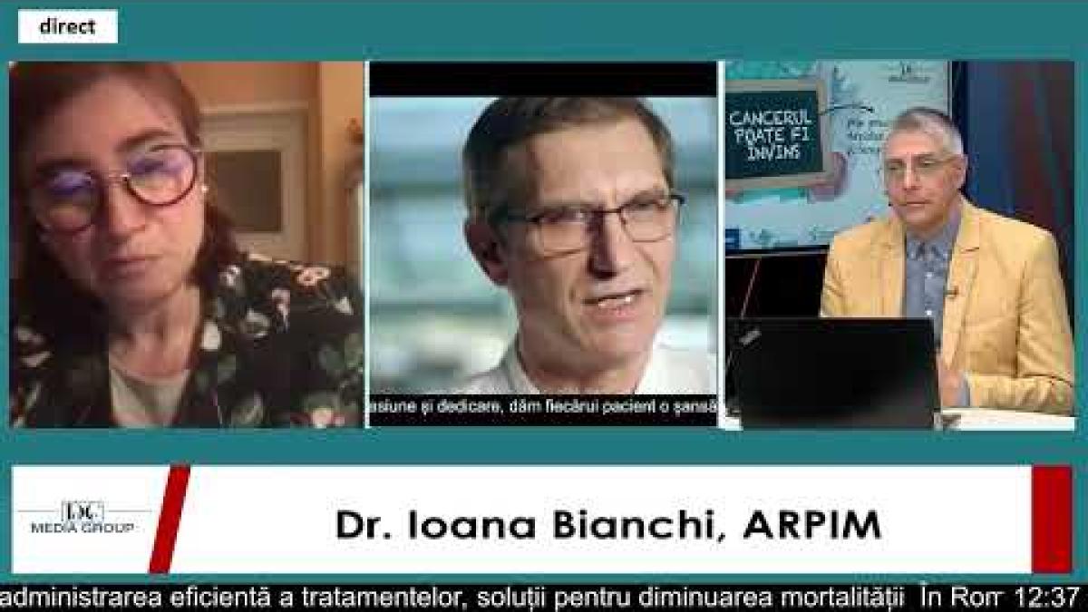Întârzieri de 800-900 de zile până la rambursarea medicamentelor terapeutice, transmite Dr. Bianchi