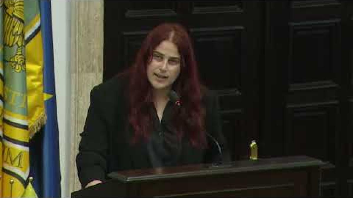 Cati Druță (ANOSR), discurs la conferința DC Media Group privind învățământul superior