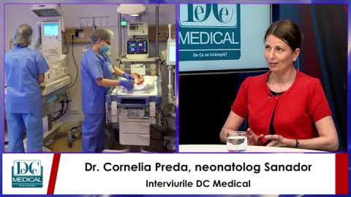 Dr. Cornelia Preda, SANADOR, totul despre nașteri, copiii născuți prematur, icter și scorul Apgar