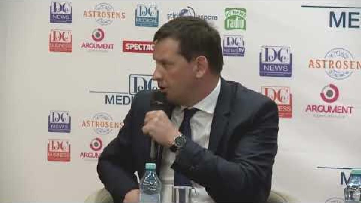 Adrian Tănase (BVB), intervenție în conferința DC Media Group despre piața de capital din România