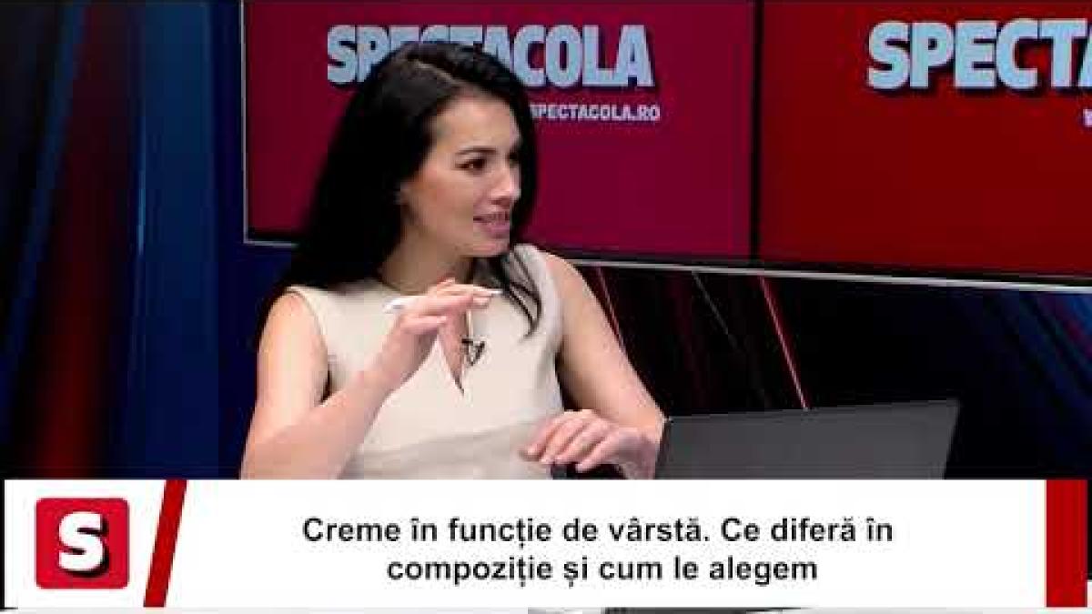 Ioana Marinescu: Creme pentru un ten perfect în funcție de vârsta pe care o ai
