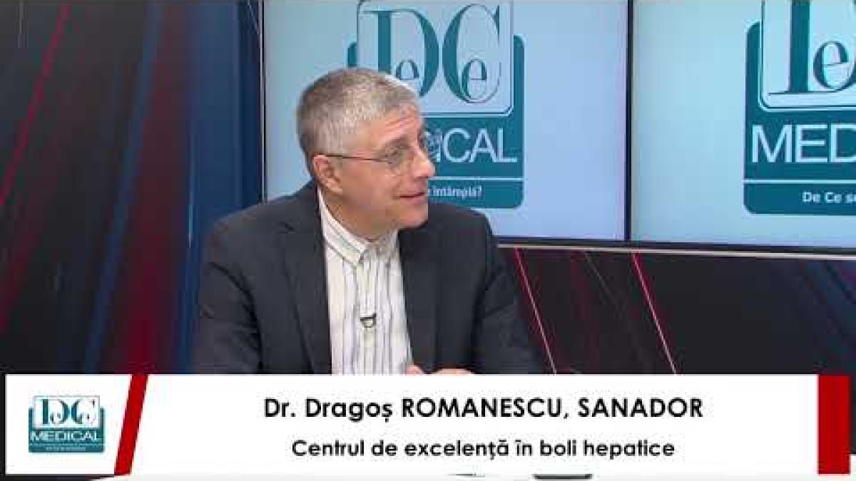 Dragoș Romanescu, totul despre chirurgia hepatică și transplantul hepatic, la DC News și DC Medical