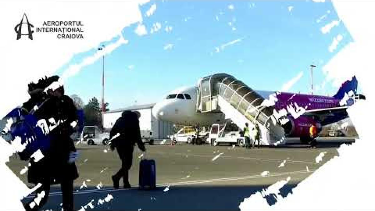 Aripi către lumea întreagă. De pe Aeroportul Internațional Craiova se zboară către 14 destinații