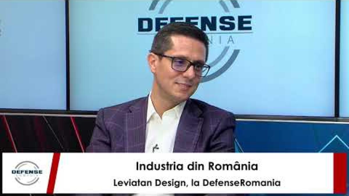 Industria din România, modele de succes. Echipa Leviatan Design, în studiourile DefenseRomania