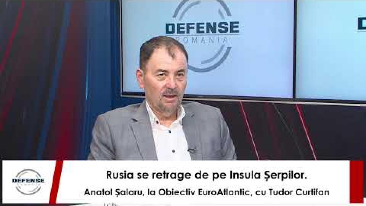 Rusia se retrage de pe Insula Șerpilor. Anatol Șalaru, la Obiectiv EuroAtlantic, cu Tudor Curtifan