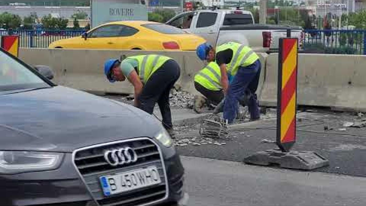 inspectie la lucrarile de pe podul baneasa editia iulie 2022 cum se lucreaza 4k