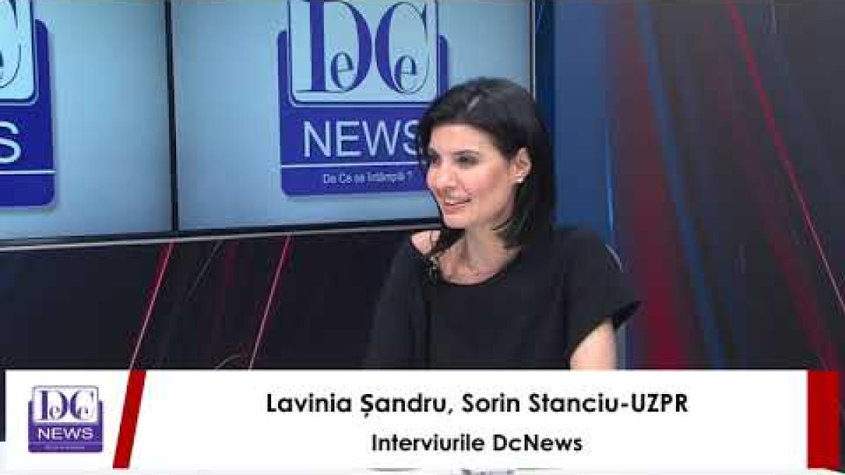 Lavinia Șandru și Sorin Stanciu, președintele UZPR, la Interviurile DCNews